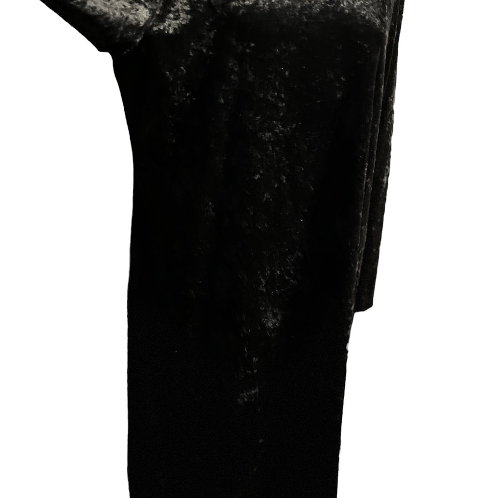 XL New Visions velvet dress in black